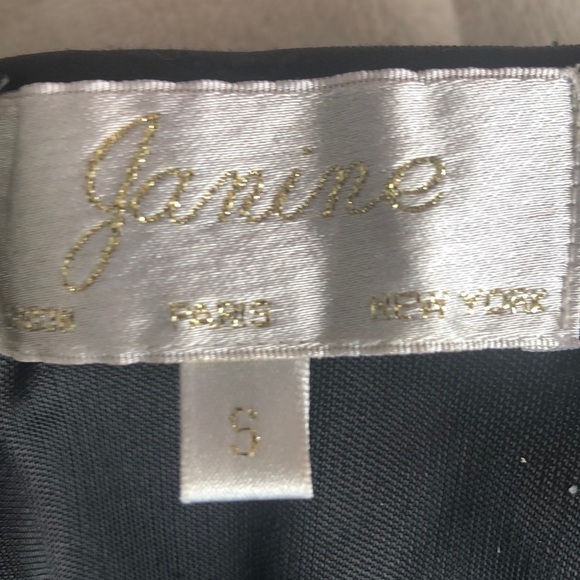 Black Janine sequence gown - Picture 6 of 7